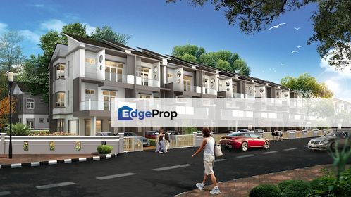 New 3 storey superlink Below market value endlot, Selangor, Puchong