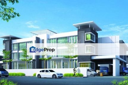 Cyberjaya 3 storey Semi D factory 94x150 with lift, Selangor, Cyberjaya