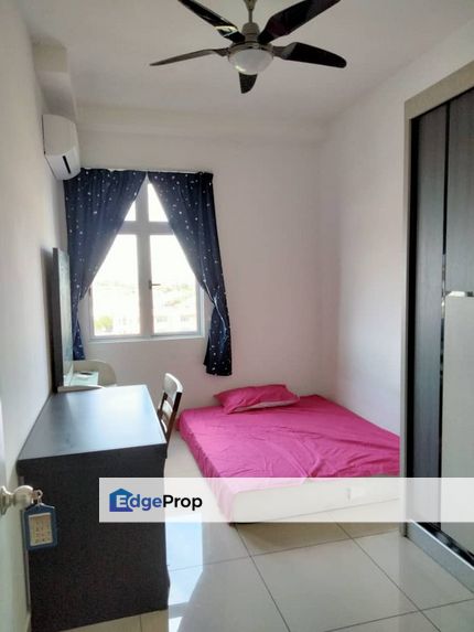 Non-Landed | Serviced Residence | Meridin Bayvue Apartment, Masai, Johor | Meridin Bayvue Masai Apartment CIQ Permas Pasir Gudang Furnished LOW Rent, Johor, Masai