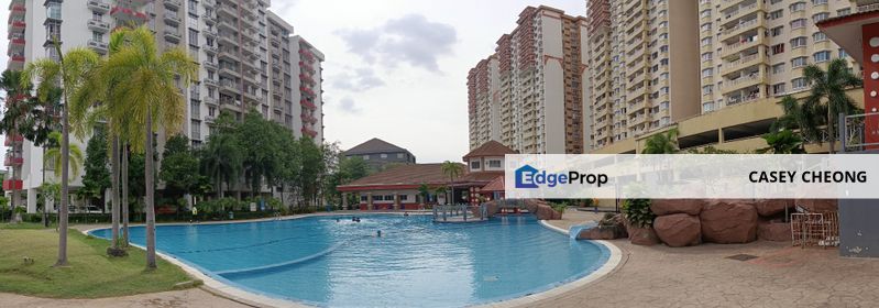 📍 For Rent: 🏠 Corner Unit Koi Tropika Condo Puchong | 4R2B1CP | 💰 RM1600, Selangor, Bandar Puteri Puchong