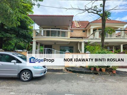 Double Storey Semi-Detached end lot in Taman Tun Hussein, Penang, Seberang Perai