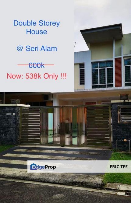 Bandar Baru Seri Alam 2- Storey For Sale , Johor, Masai