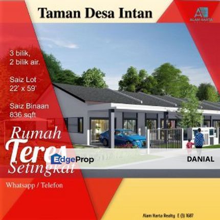 New 1 Storey Terrace Bukit Kapar (Taman Desa Intan) , Selangor, Kapar 