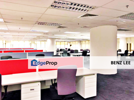 KL Wisma Hamzah Kwong Hing Fully Furnished Office , Kuala Lumpur, KL City