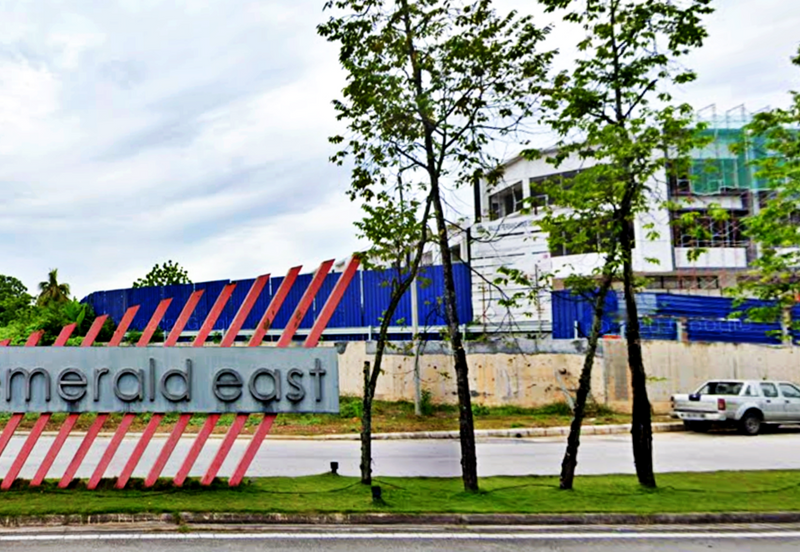 Main Road 2 Sty Shop For RENT Kota Emerald Rawang 12 Points Emerald East Brand NEW 