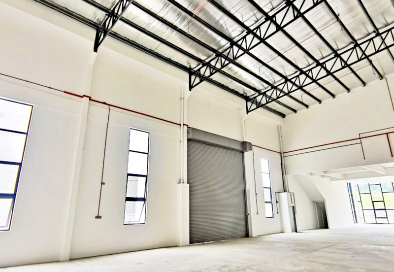 Rawang Industrial Park Batu Arang Brand New 3 Storey Semi-D Factory With Lift For SALE
