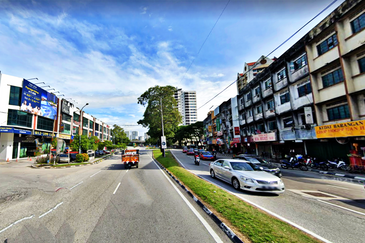 (Main Road) Pusat Komersial Sinar Sentul 