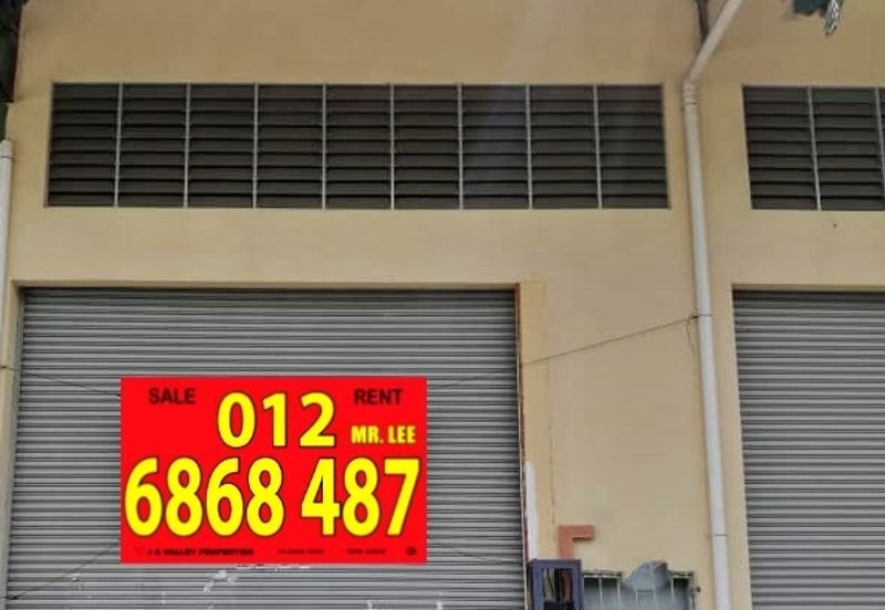 (End Lot Single Storey) Sungai Buloh Perindustrian Bukit Indah Factory For SALE