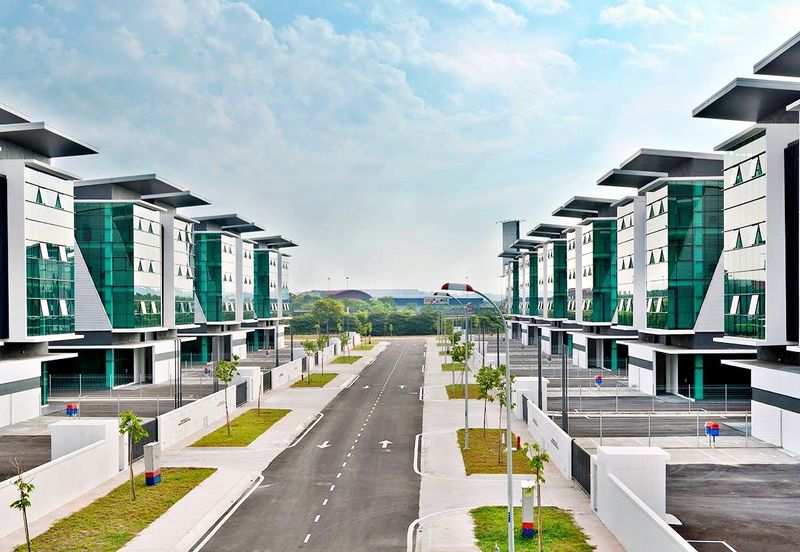 (3.5 Storey Semi Detached) Prime Axis Industrial Park Shah Alam Seksyen 25 Factory For RENT