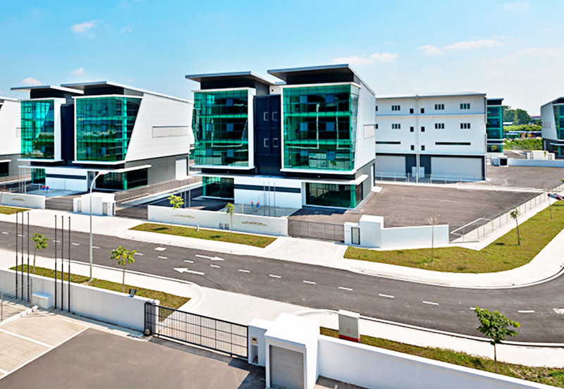 (3.5 Storey Semi Detached) Prime Axis Industrial Park Shah Alam Seksyen 25 Factory For RENT