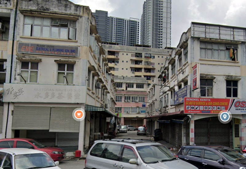 (3 Storey) Segambut Taman Sri Sinar Jalan 5/38D Shop For SALE