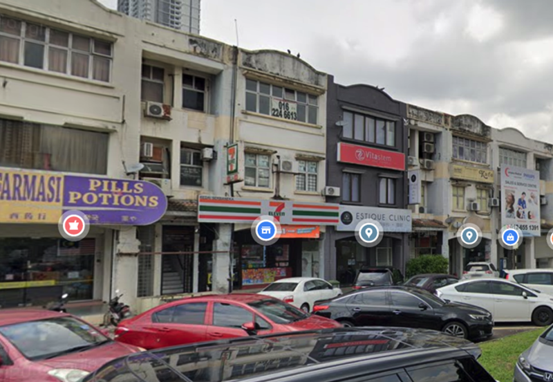 (3 Storey) Segambut Taman Sri Sinar Jalan 5/38D Shop For SALE