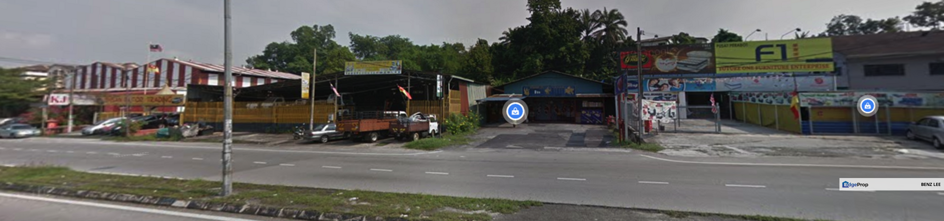 (1.7 Acres Main Road) Kajang Jalan Semenyih Taman Damai Mewah Batu 16 1/2 Commercial Land For RENT, Selangor, Kajang