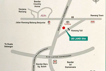 (3 Storey W/Lift) Rawang Taman Perindustrian UB Semi Detached Factory For RENT