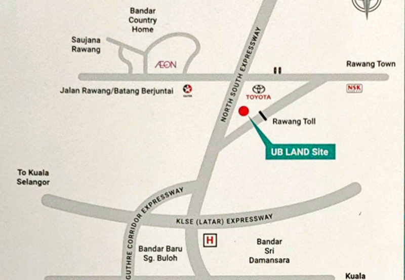 (Brand NEW Corner) Rawang Taman Perindustrian UB 3 Storey Semi Detached Factory For SALE