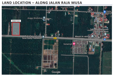 (5 Acres) Kampung Raja Musa Kuala Selangor