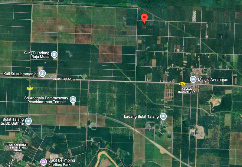 (5 Acres) Kampung Raja Musa Kuala Selangor