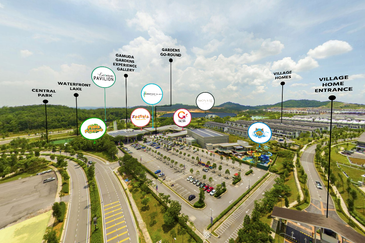 (Main Road) Gardens Square Gamuda Gardens Rawang Sungai Buloh North