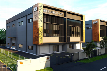 (Corner Brand NEW) Taman Perindustrian Sinar 38 KWASA Damansara Sungai Buloh Industrial Park 