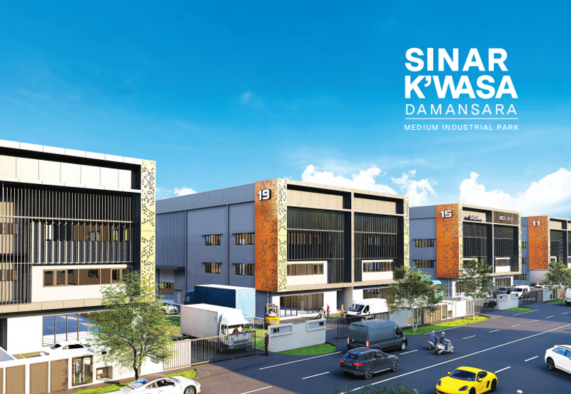 (Corner Brand NEW) Taman Perindustrian Sinar 38 KWASA Damansara Sungai Buloh Industrial Park 
