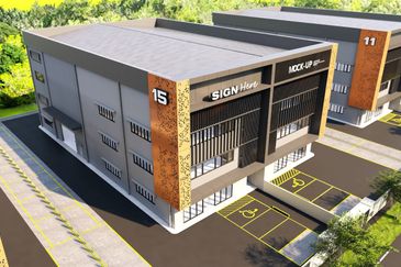 (Corner Brand NEW) Taman Perindustrian Sinar 38 KWASA Damansara Sungai Buloh Industrial Park 