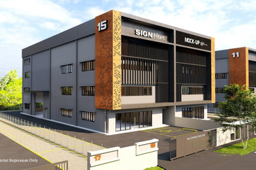 (Extra Wide) Taman Perindustrian Sinar 38 KWASA Damansara Sungai Buloh Industrial Park 