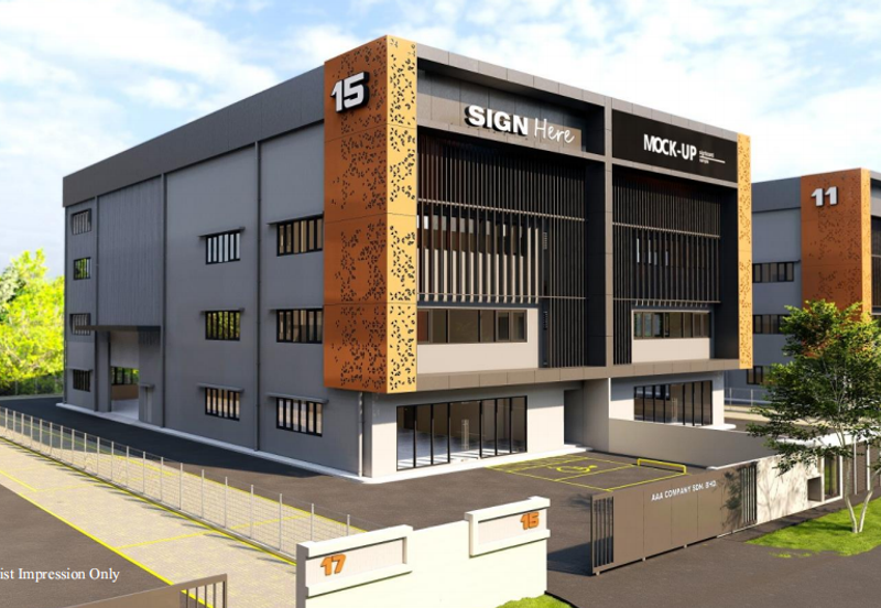 (Extra Wide) Taman Perindustrian Sinar 38 KWASA Damansara Sungai Buloh Industrial Park 