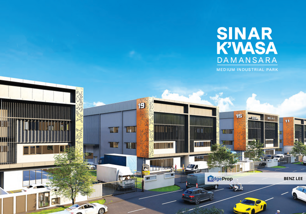 (Extra Wide) Taman Perindustrian Sinar 38 KWASA Damansara Sungai Buloh Industrial Park , Selangor, Sungai Buloh