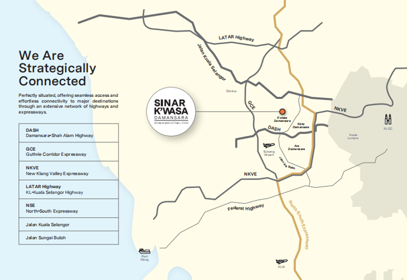(Brand NEW) Taman Perindustrian Sinar 38 KWASA Damansara Sungai Buloh Industrial Park 