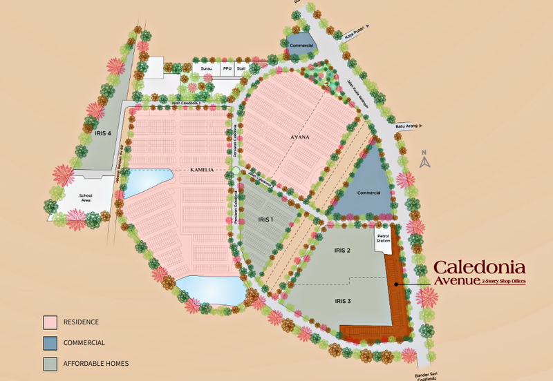 (MainRoad Adjoinig) Caledonia Avenue Batang Berjuntai Kuala Selangor IJOK Bestari Jaya