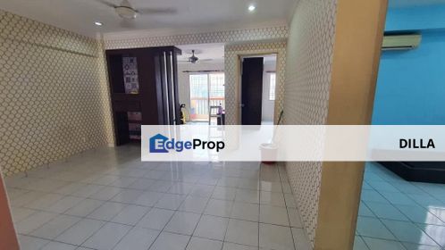 Booking 1k Freehold Apartment Seri Dahlia Kajang Nego Diskaun 50k, Selangor, Kajang