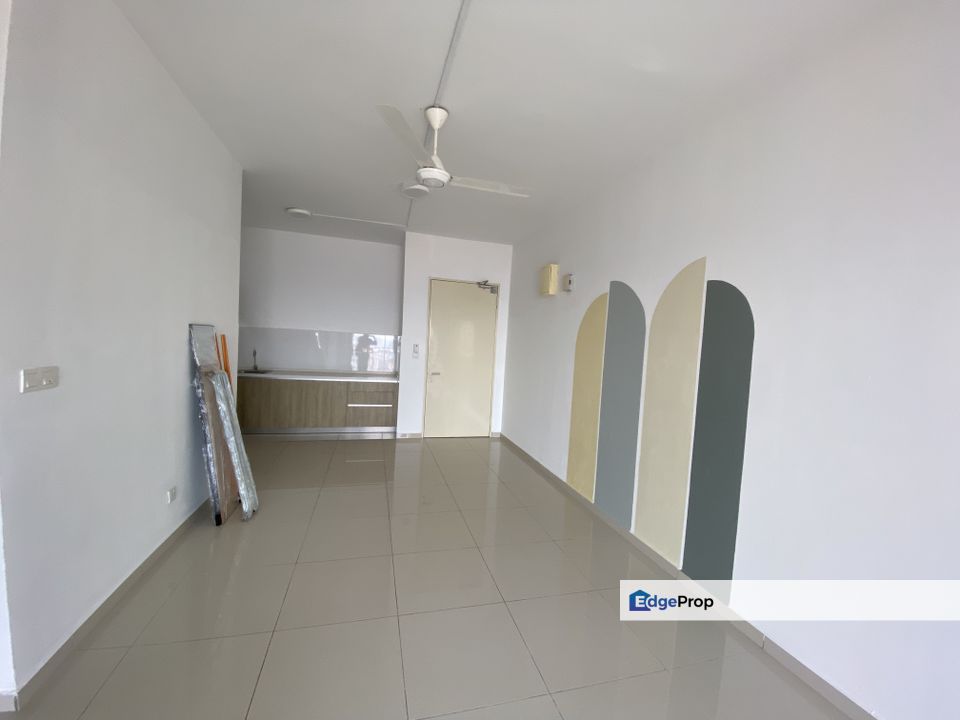 Partially furnished unit linked to LRT Sri Rampai, Kuala Lumpur, Wangsa Maju
