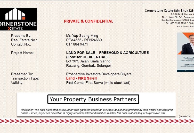 Agriculture Land @Rawang, Selangor