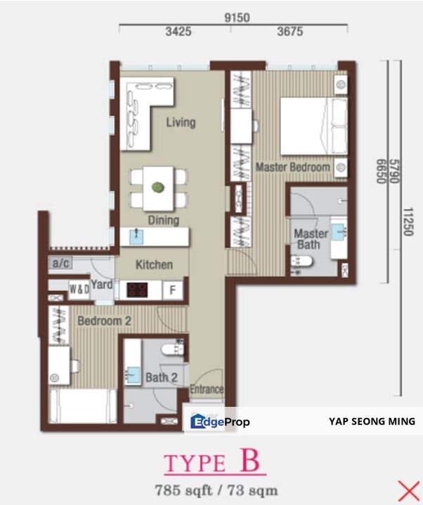 Vivo Residential 9 @Seputeh for Rent, Kuala Lumpur, Jalan Klang Lama (Old Klang Road)