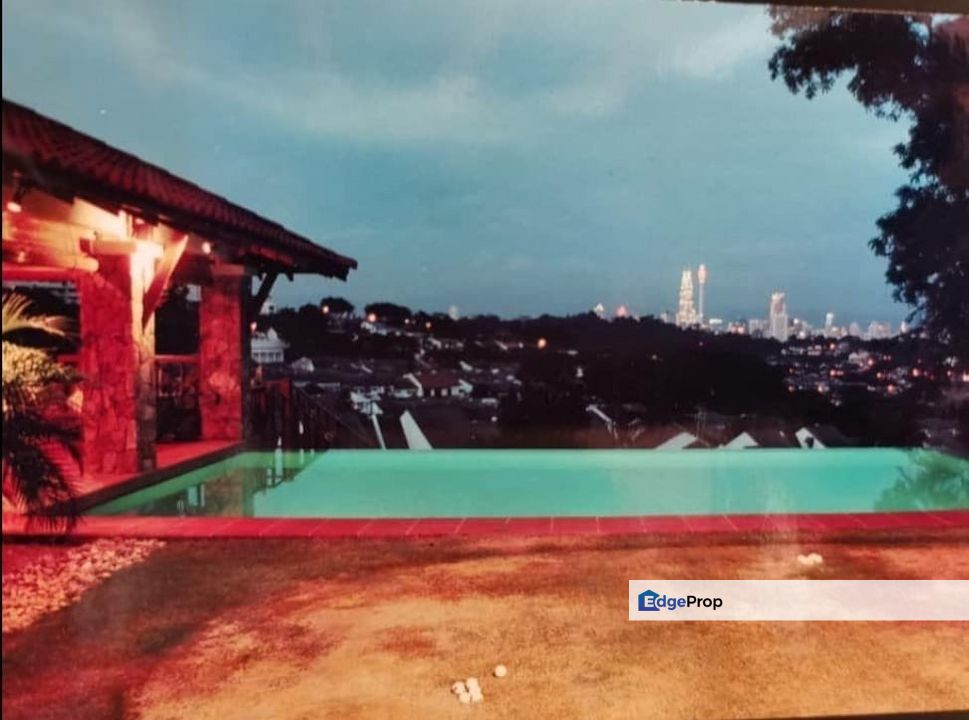 3 Storey Tropical Design Hill Side Bungalow at Bukit Bandaraya, Bangsar, Kuala Lumpur For Sale, Kuala Lumpur, Bangsar