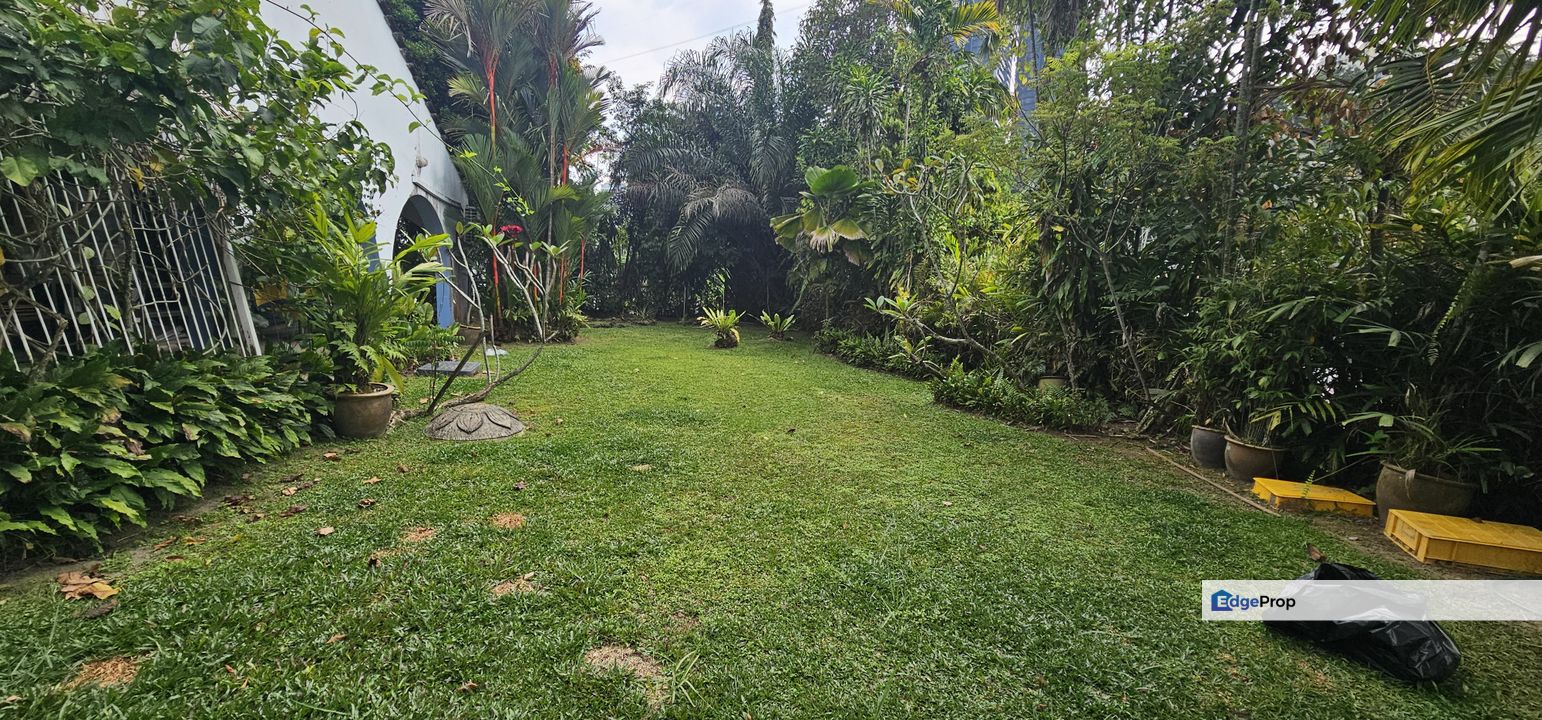 Uniquely designed bglow, surrounded by lush greenery, Selangor, Petaling Jaya