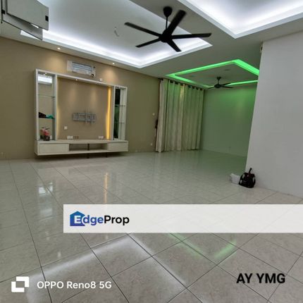 Taman Menara Maju 2-Storey Semi-D Facing Open Renovated Good Condition, Selangor, Klang