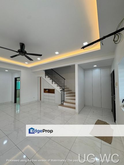 Taman Sejati 4 Taman Sentosa 2-Storey House with Half Storey Loft 20x55 Extended Renovated Good Condition, Selangor, Klang