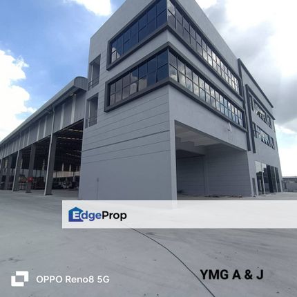 Sungai Kapar Indah 3-Storey Detached Warehouse & Office 400Amps with CCC, Selangor, Kapar 