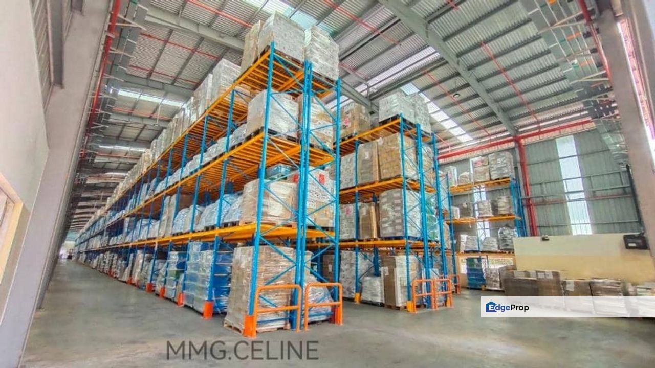 Meru Klang Warehouse 5.5acres 600amps Good Condition Super Value , Selangor, Klang