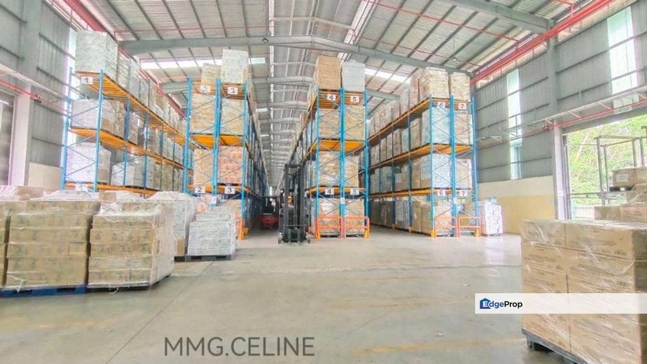 Meru Klang Warehouse 5.5acres 600amps Good Condition Super Value , Selangor, Klang