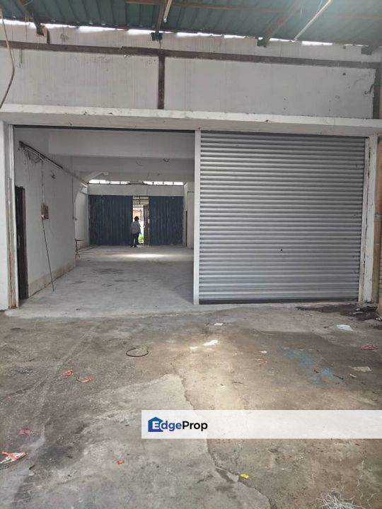 Meru 1.5 Storey Link Factory Light Industrial 25x80 with CF Good Condition , Selangor, Klang