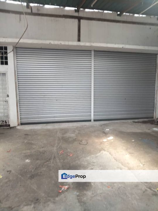 Meru 1.5 Storey Link Factory Light Industrial 25x80 with CF Good Condition , Selangor, Klang