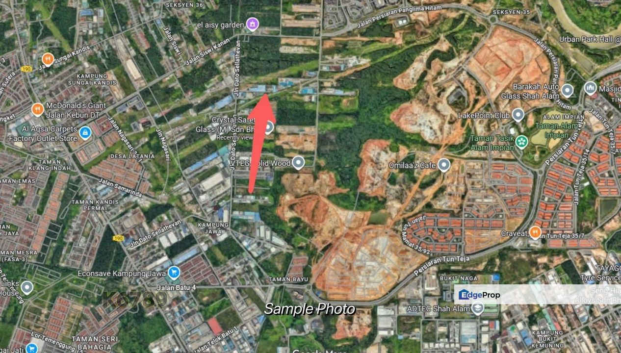 Kampung Jawa Industrial Land 4.5acres Best Value , Selangor, Shah Alam