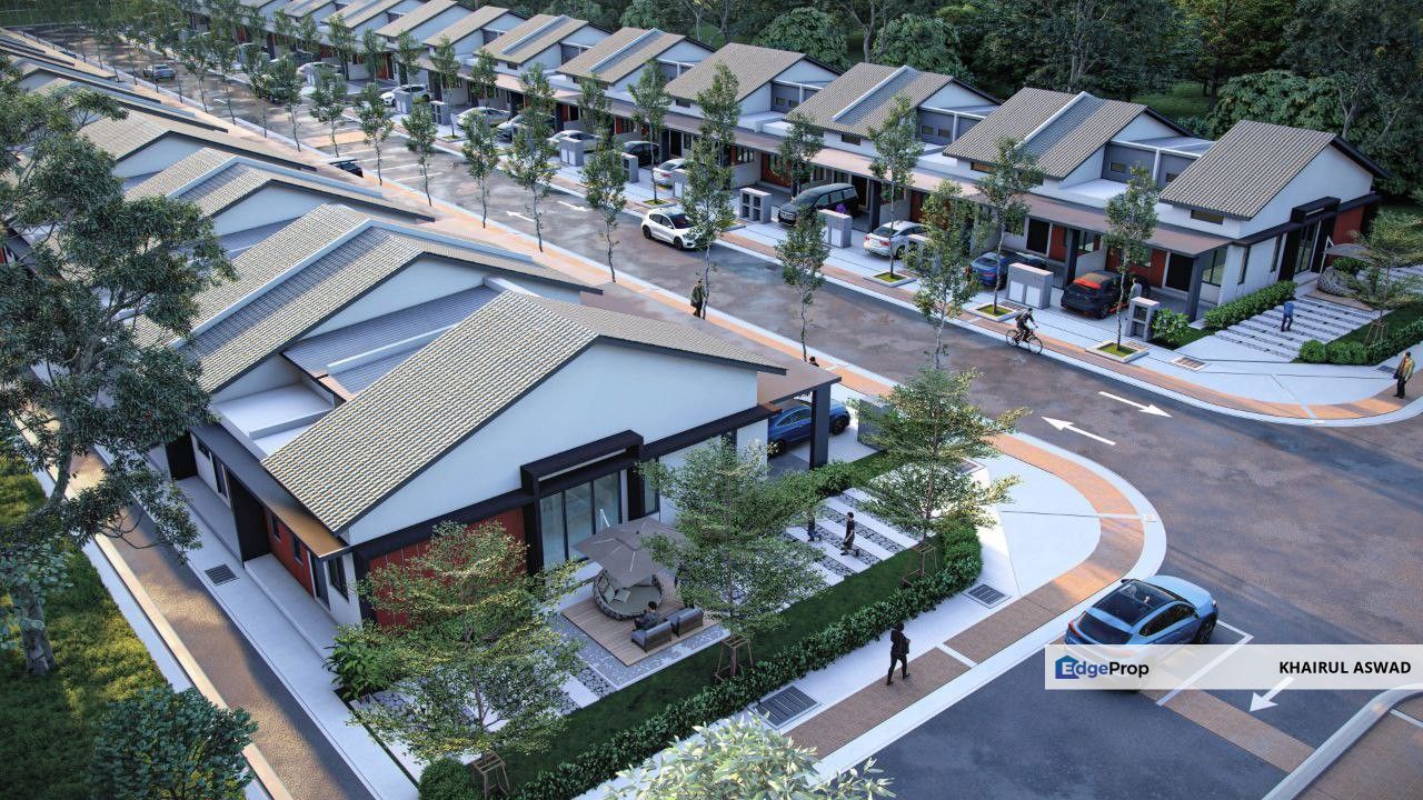 Perumahan Baru Rumah Teres 1 Tingkat di Pulau Indah, Klang untuk dijual. , Selangor, Port Klang