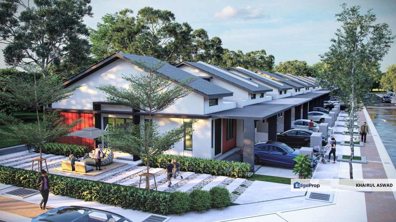 Perumahan Baru Rumah Teres 1 Tingkat di Pulau Indah, Klang untuk dijual. , Selangor, Port Klang