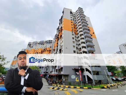 Unit Tingkat 2, Pangsapuri Sri Penara, Bandar Sri Permaisuri, Cheras for sale. , Kuala Lumpur, Cheras