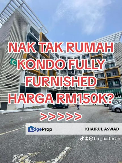 Dual key fully furnished MH Unilodge Condo Kampar Perak for sale. , Perak, Kampar