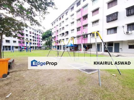 Rumah Low Deposit Pangsapuri Rimau Indah, Bukit Kemuning Shah Alam for sale. , Selangor, Shah Alam