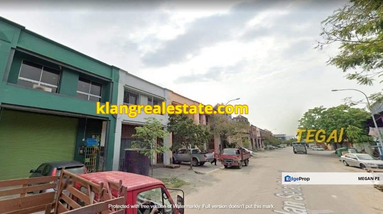 Bukit Tinggi Pandamaran Port Klang 2 Storey Light Factory for Sale for